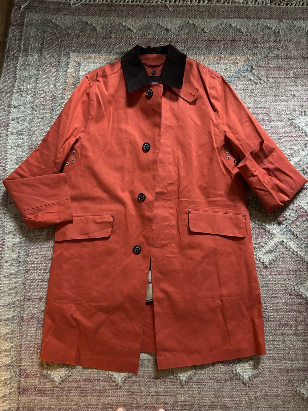 Mackintosh x J. Peterman weather ready waterproof jacket